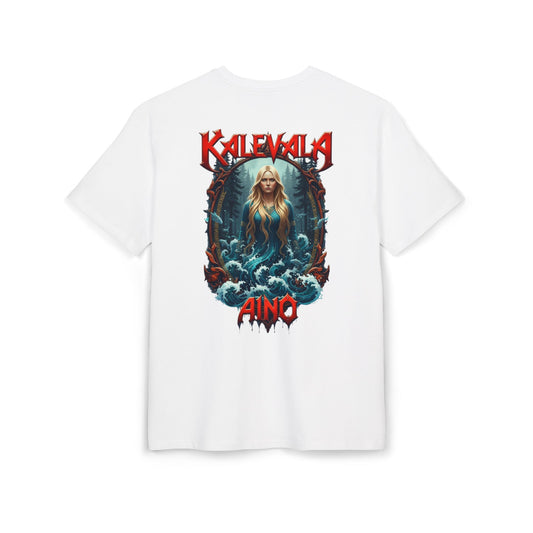 Kalevala Aino Vellamon neitona rock-henkinen paita - Oversize T-paita