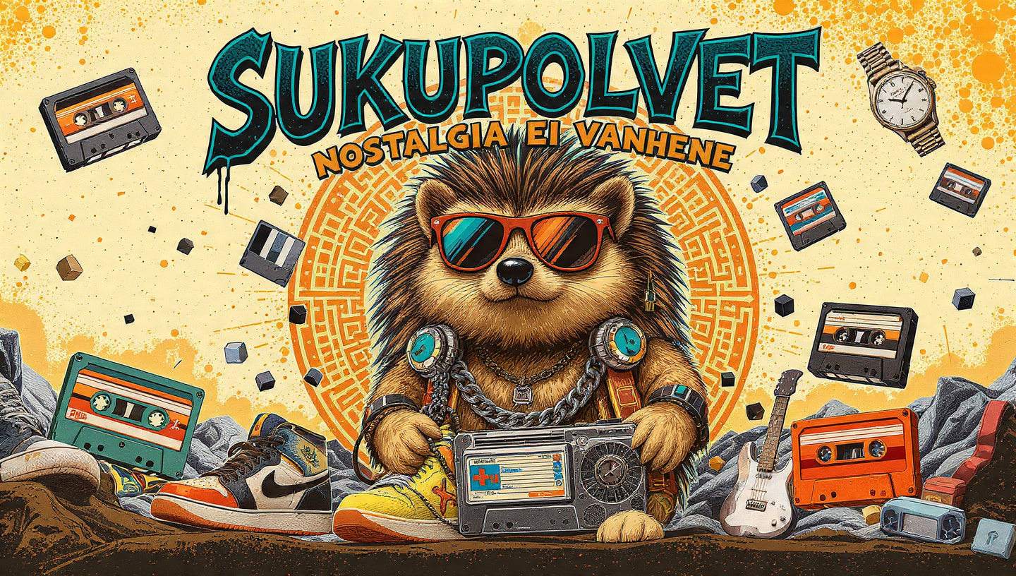 Hellulandia sukupolvien sarjat