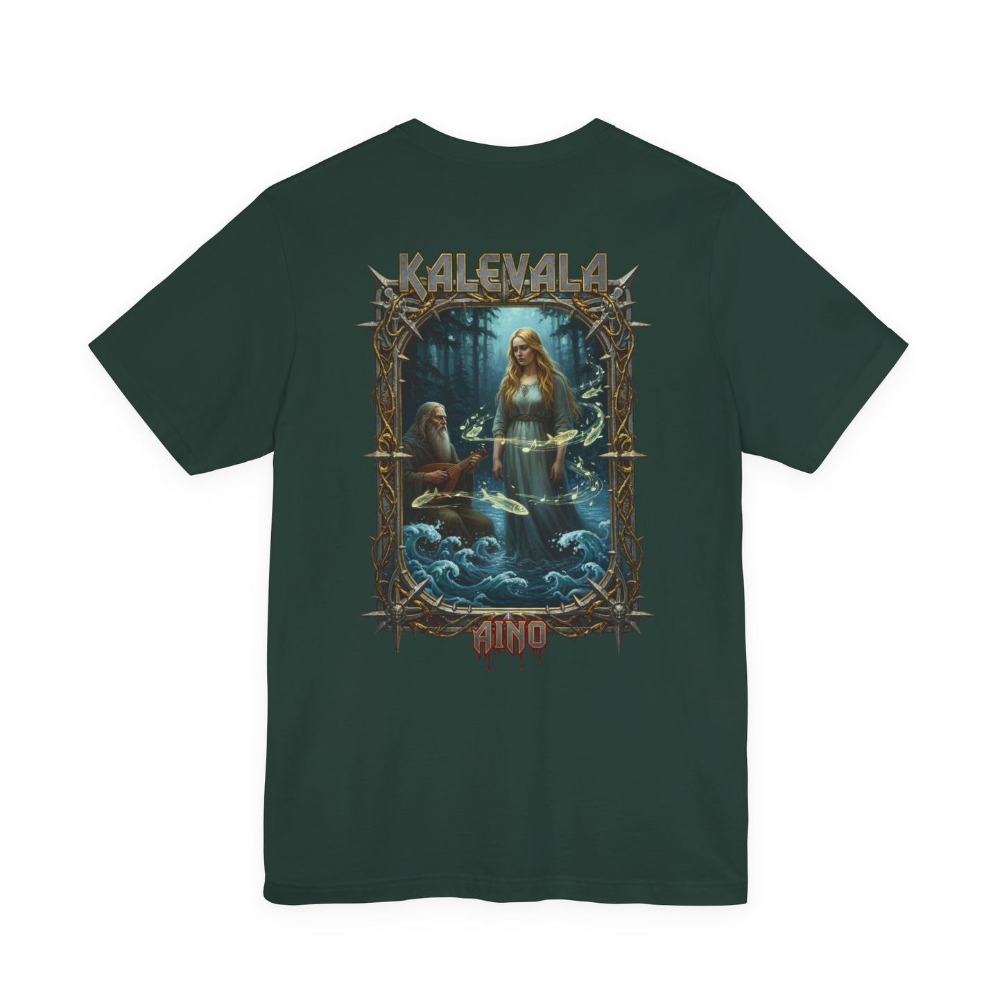 Aino Vellamon neitona Teepaita — Retro Graphic T-Shirt