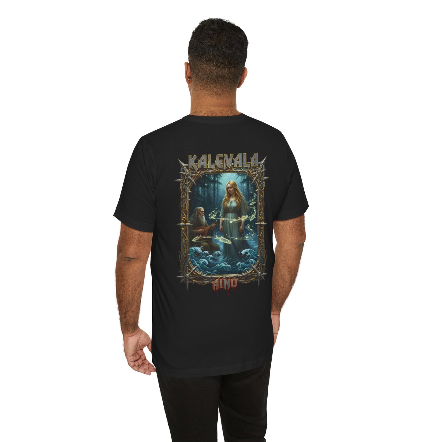 Aino Vellamon neitona Teepaita — Retro Graphic T-Shirt