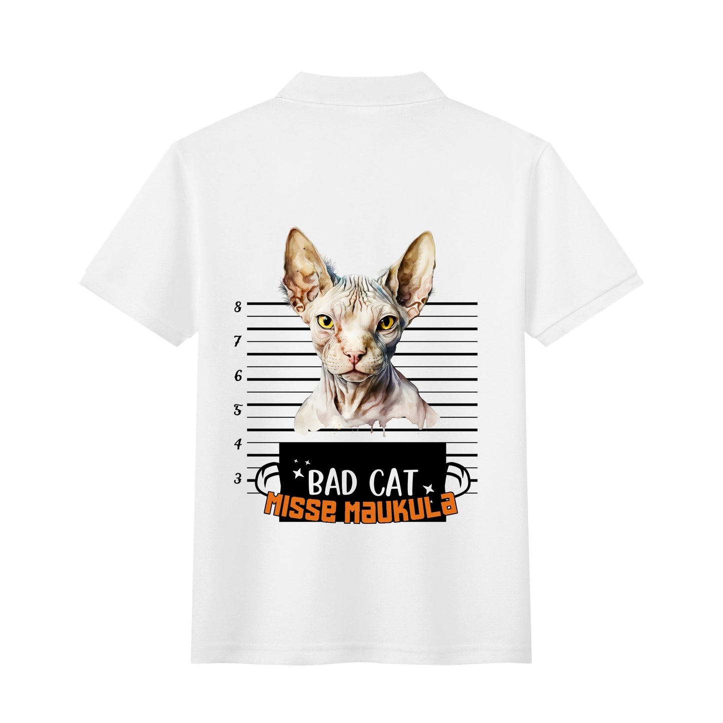 Unisex Adult Half printed Cotton Polo Shirt