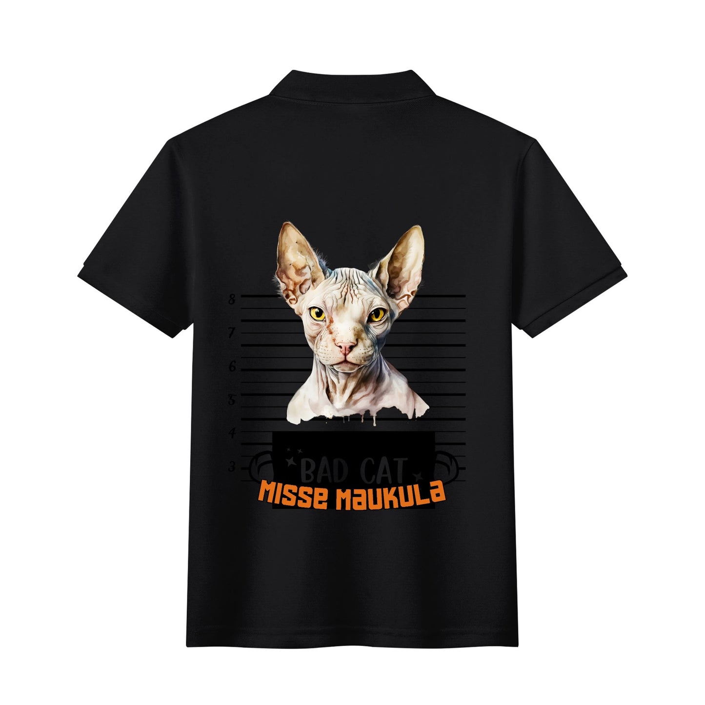 Unisex Adult Half printed Cotton Polo Shirt