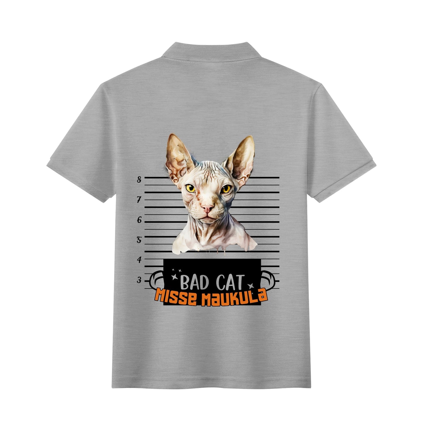 Unisex Adult Half printed Cotton Polo Shirt
