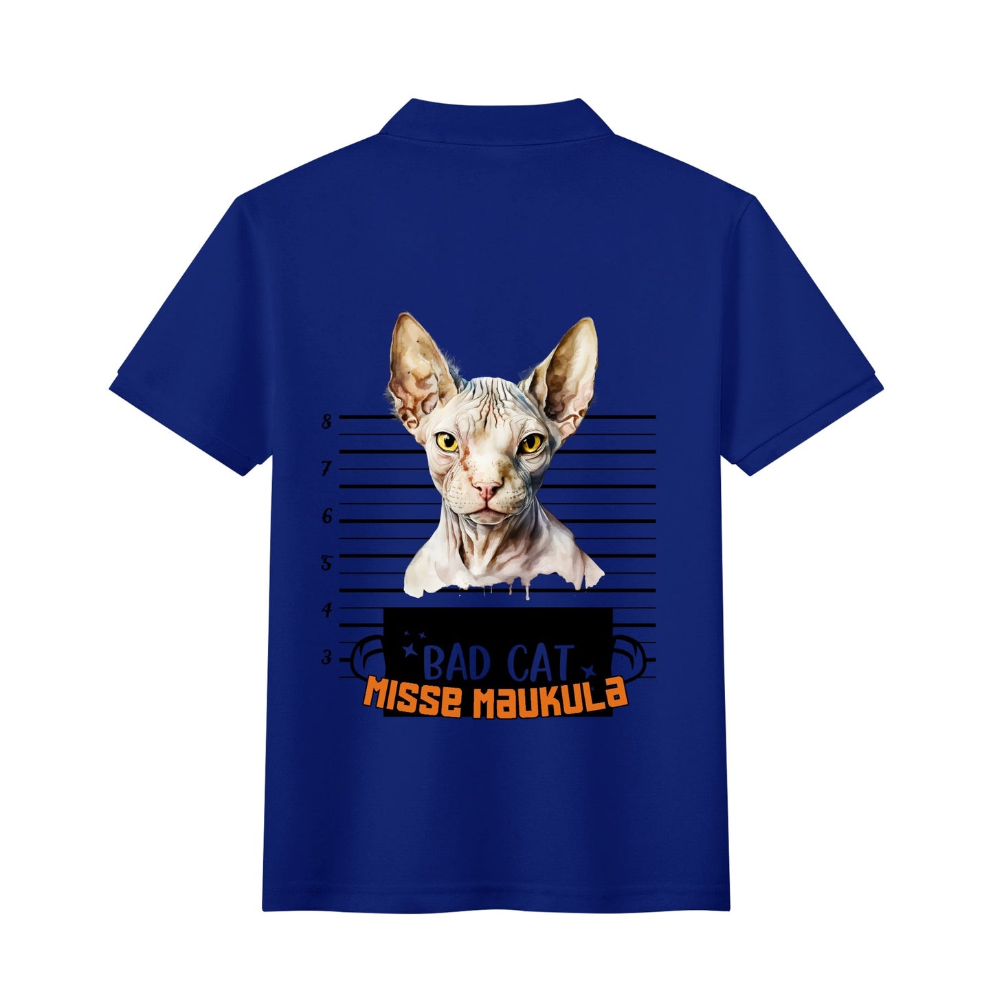 Unisex Adult Half printed Cotton Polo Shirt