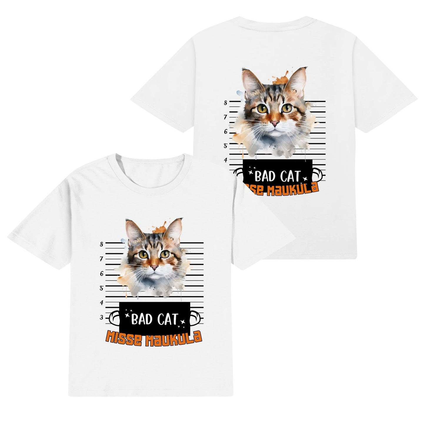Kids Cotton Front & Back Printing T-Shirt