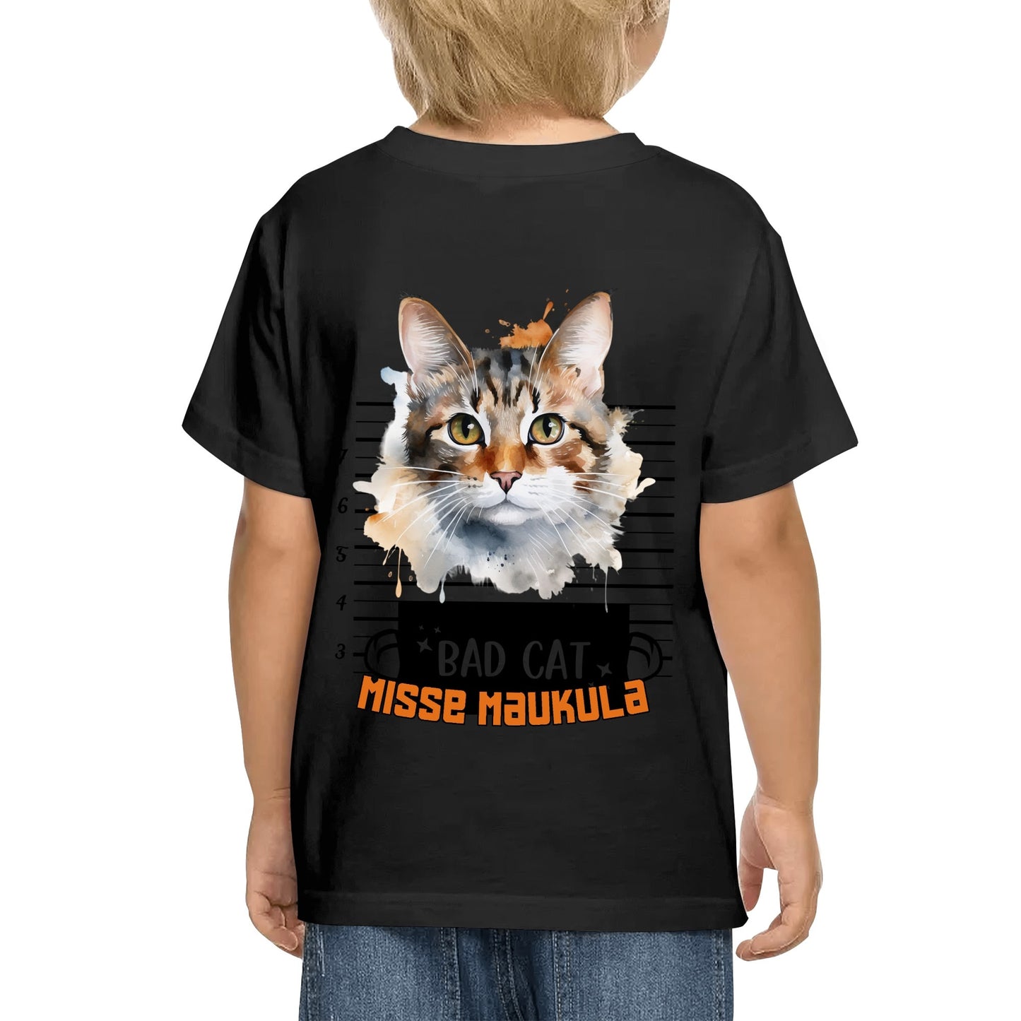 Kids Cotton Front & Back Printing T-Shirt