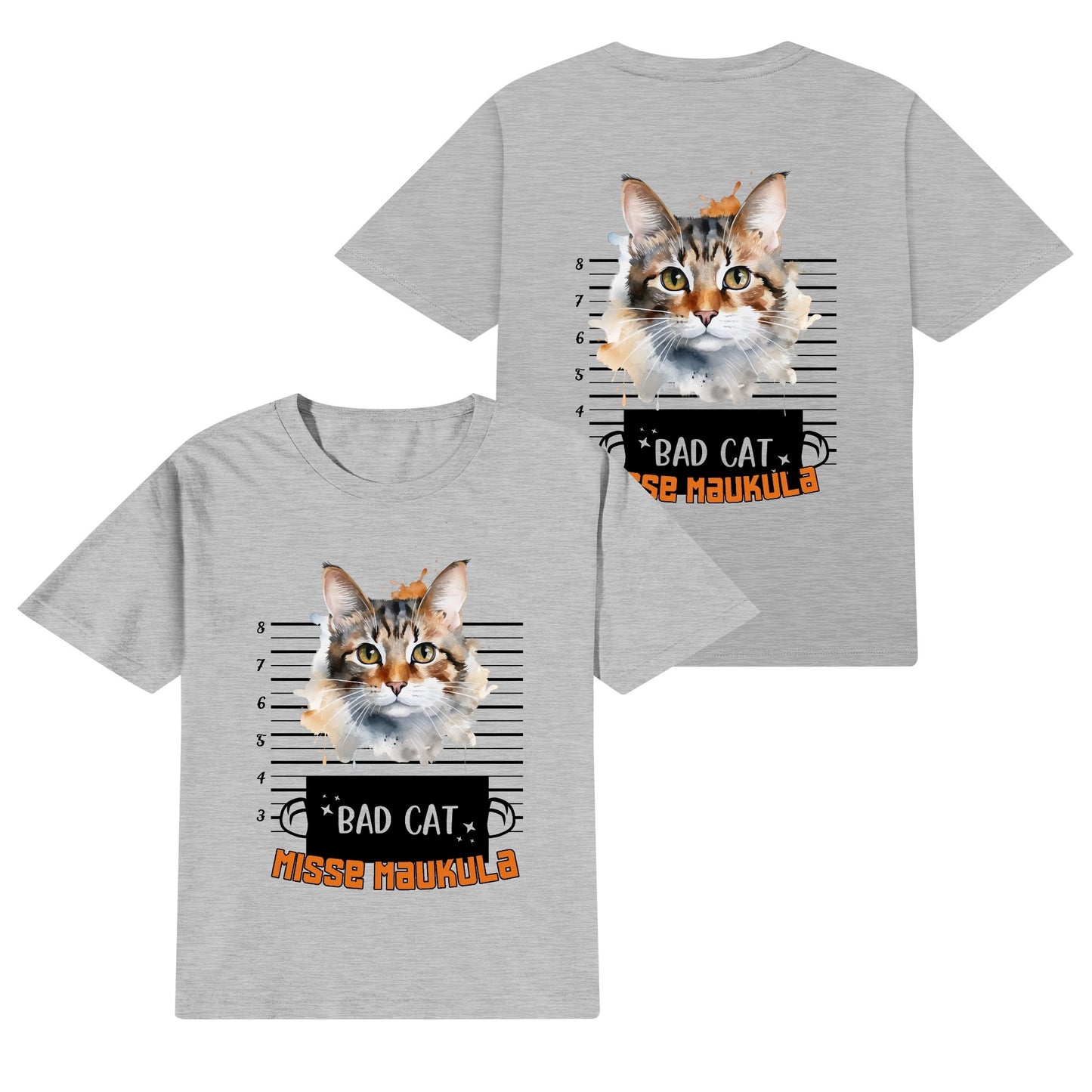 Kids Cotton Front & Back Printing T-Shirt