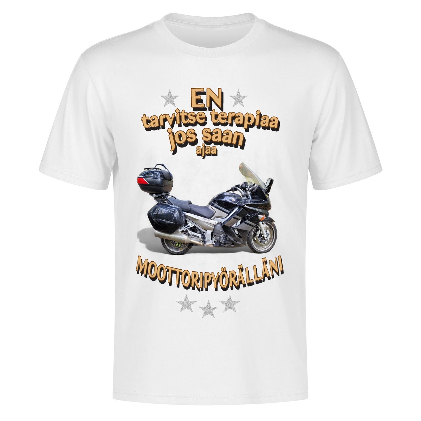 Mens Cotton Front & Back Printing T-Shirt