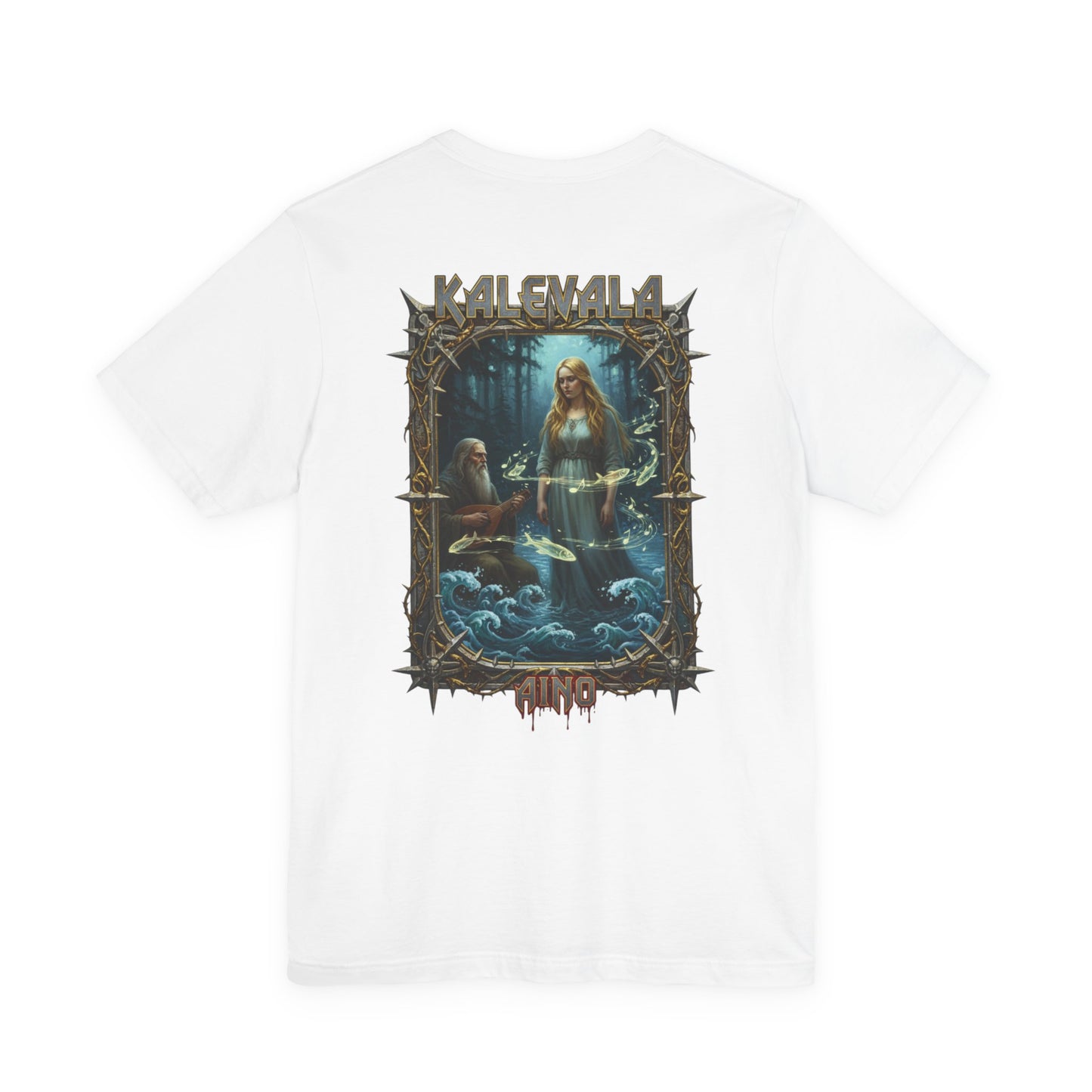 Aino Vellamon neitona Teepaita — Retro Graphic T-Shirt