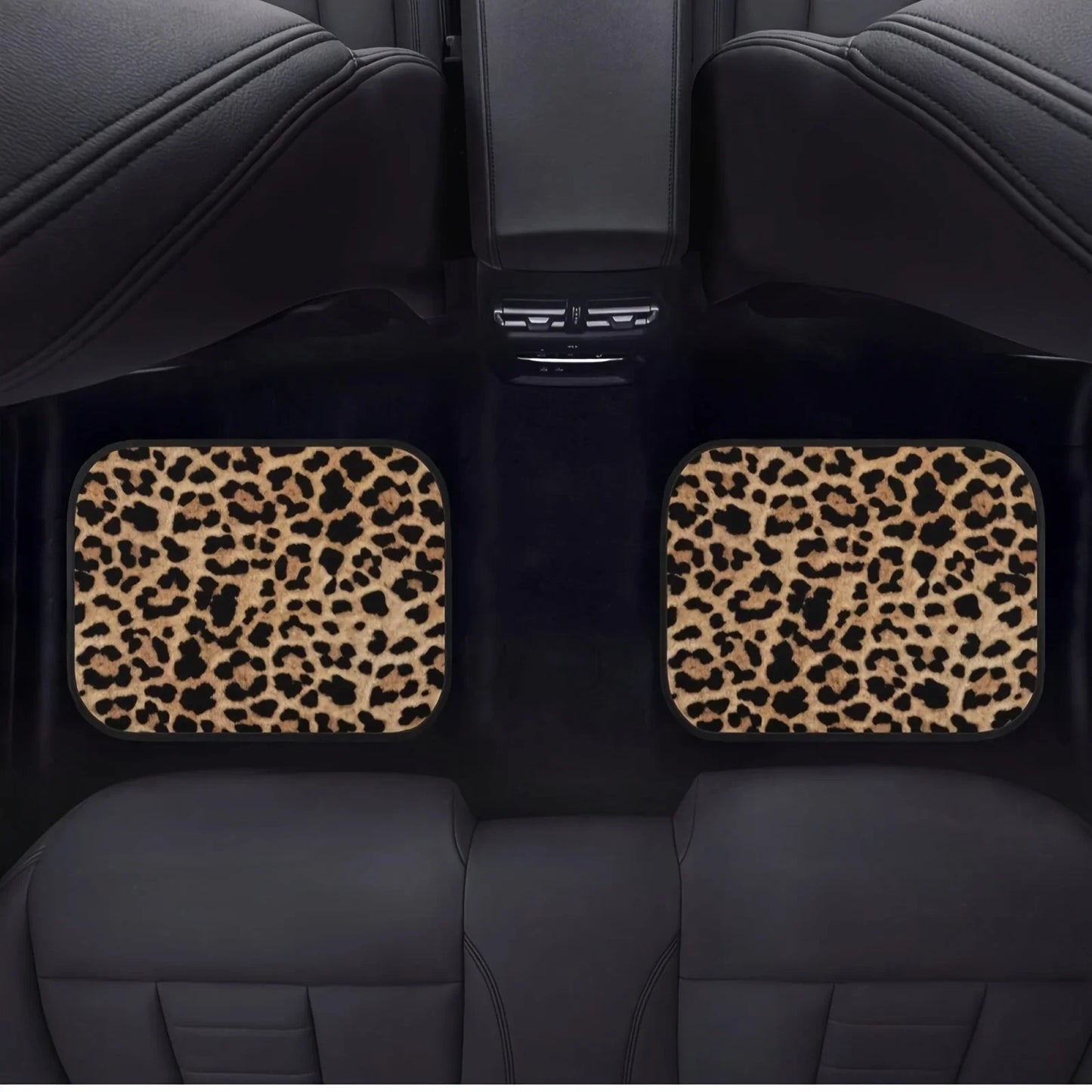 Leopardikuvioiset Auton Lattiamatot