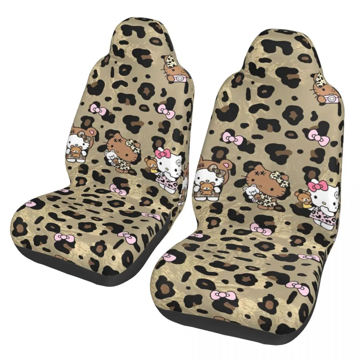Hello Kitty Pink Leopard PLUSHQUEEN AUTON PENKINSUOJASETTI