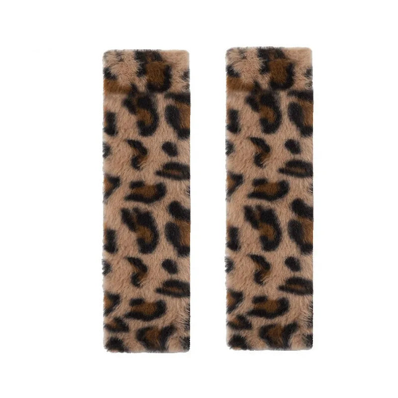 Plushqueen Leopardikuosinen Turvavyöpehmike