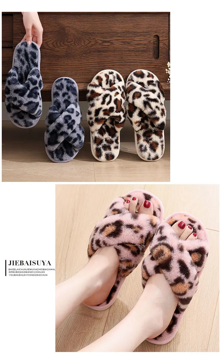 PlushQueen: Talven pehmoiset leoparditossukat sisäkäyttöön