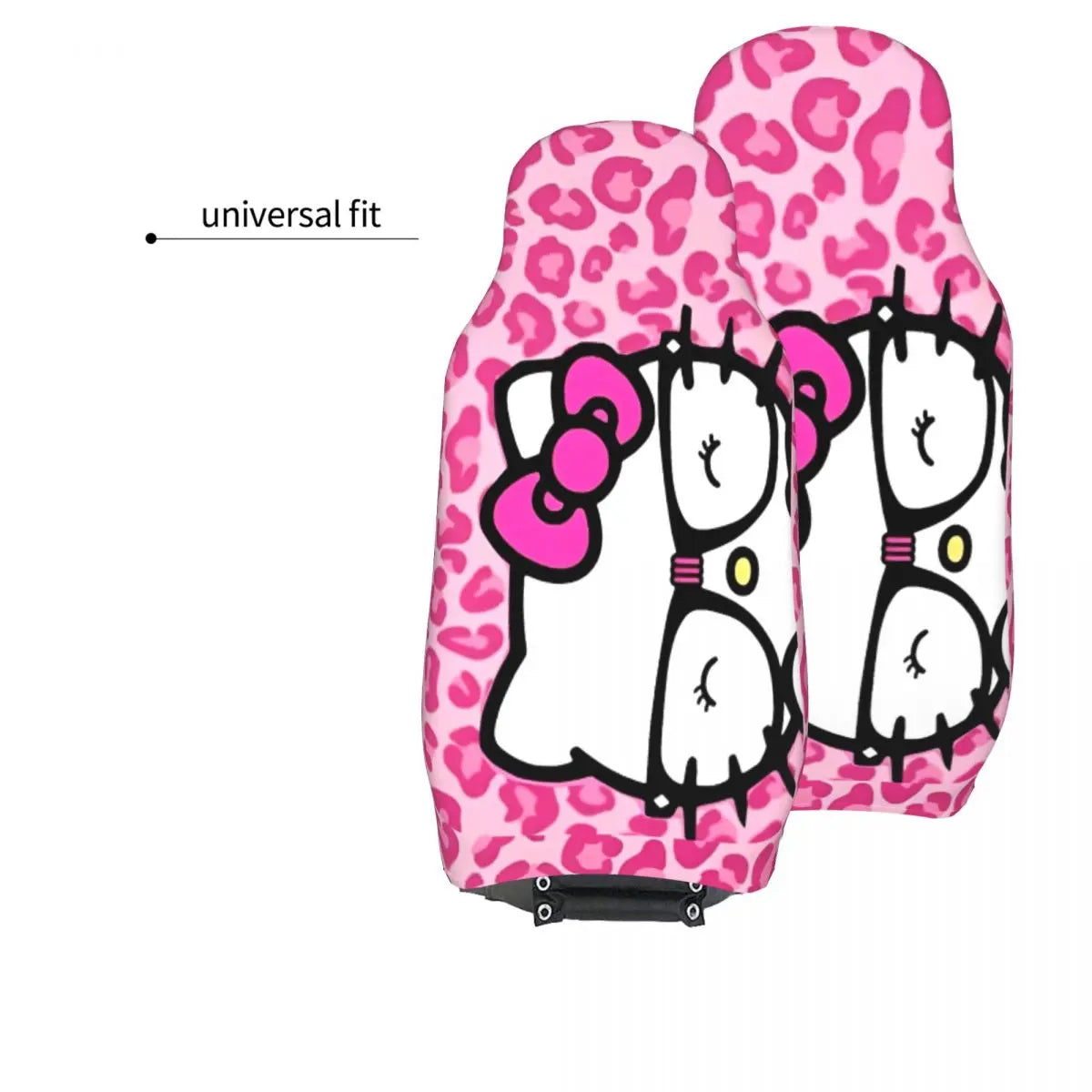 Hello Kitty Pink Leopard PLUSHQUEEN AUTON PENKINSUOJASETTI