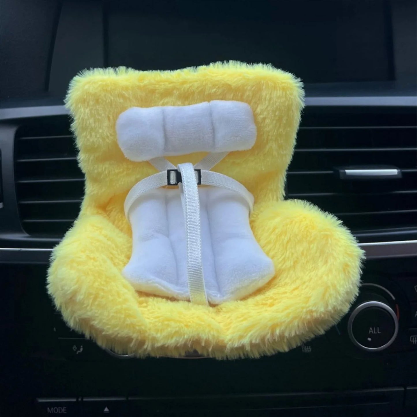 PlushQueen: Labubu Plush Doll Safety Seat