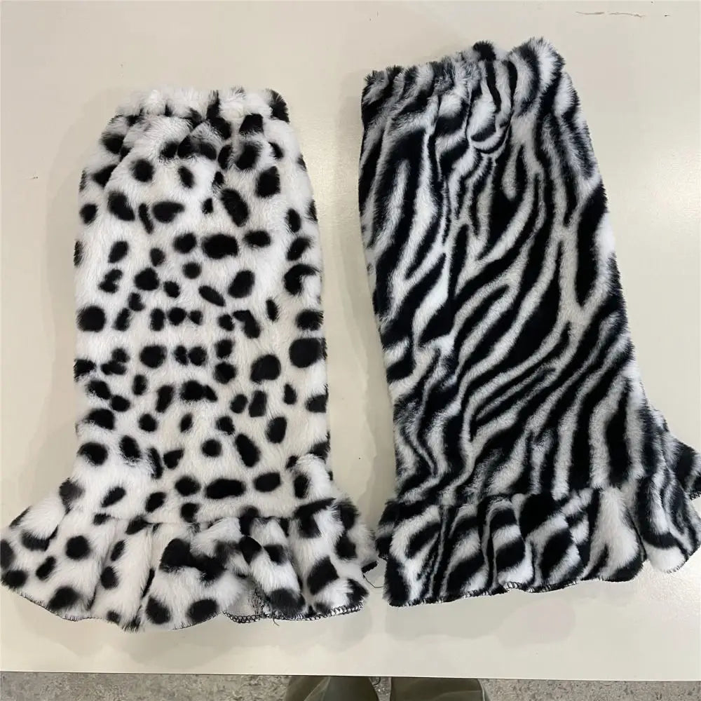 PlushQueen: Leopardikuosiset talviset säärystimet