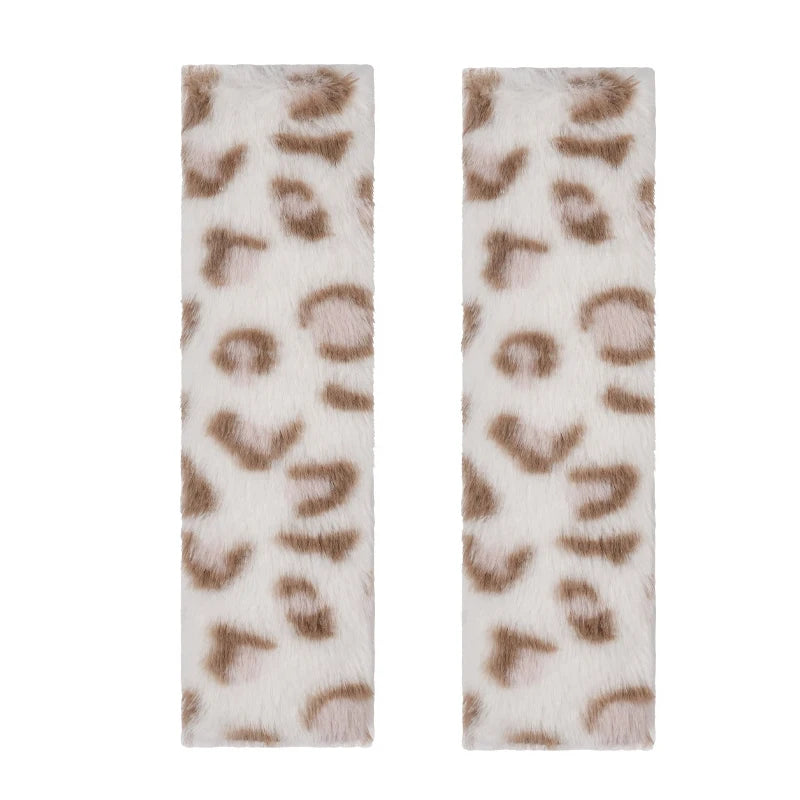 Plushqueen Leopardikuosinen Turvavyöpehmike