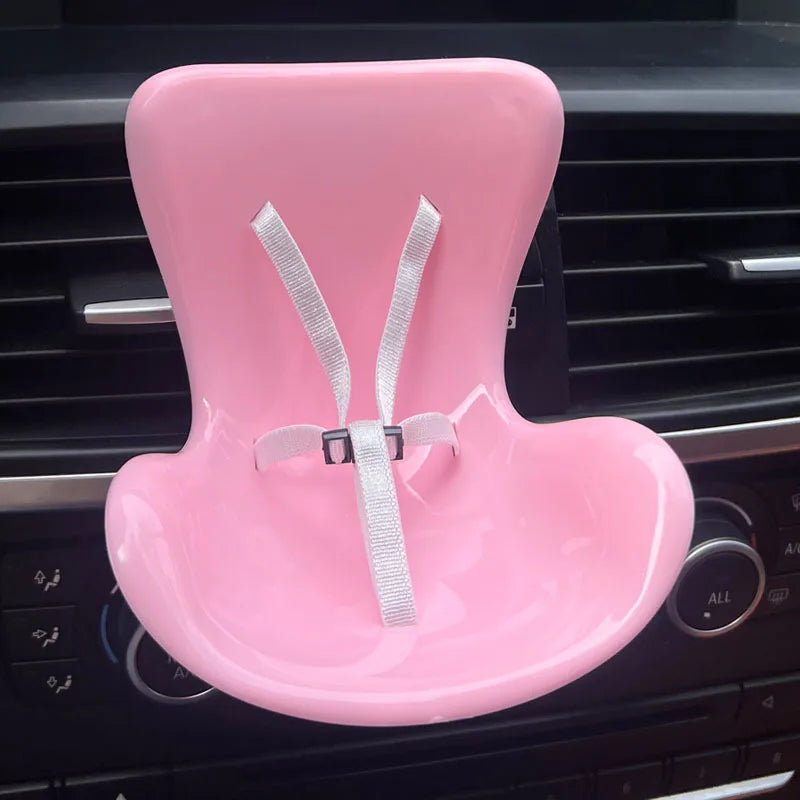 PlushQueen: Labubu Plush Doll Safety Seat