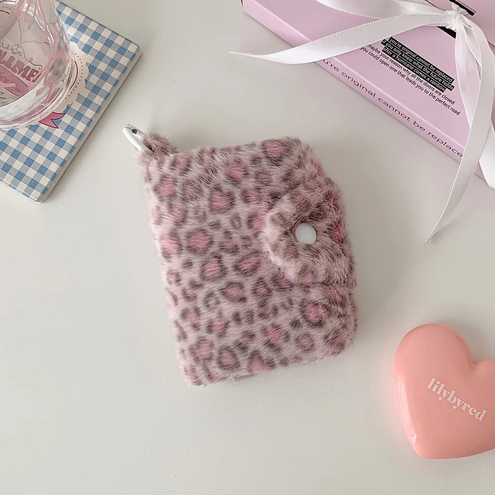PlushQueen: Söpö Mini Leopardi-Plush Laukku
