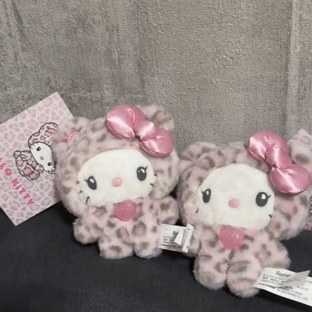 Ronski Ja Söpö Kawaii Leopardikisu – Pehmolelu Laukkuun Tai Lahjaksi