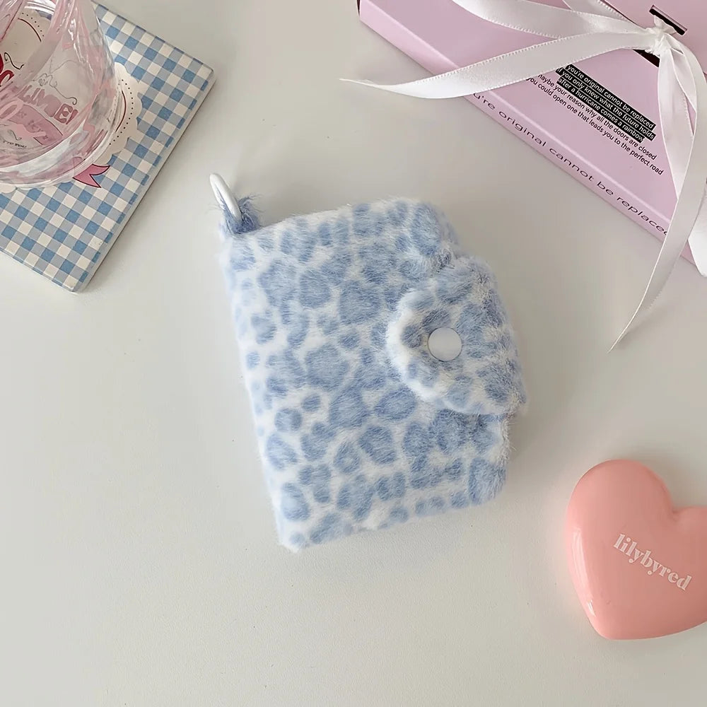 PlushQueen: Söpö Mini Leopardi-Plush Laukku