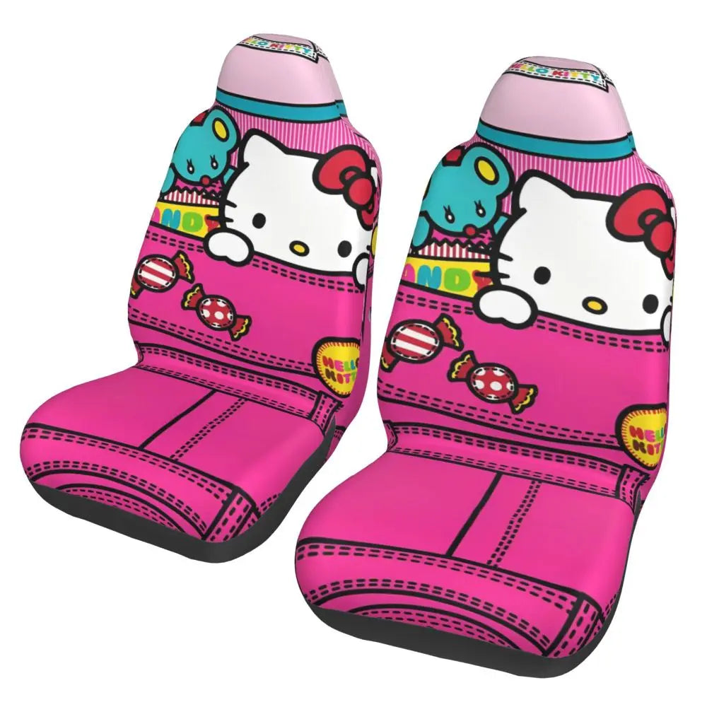 Hello Kitty Pink Leopard PLUSHQUEEN AUTON PENKINSUOJASETTI