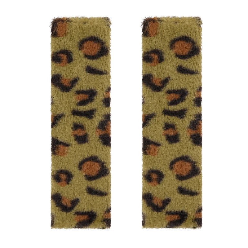Plushqueen Leopardikuosinen Turvavyöpehmike