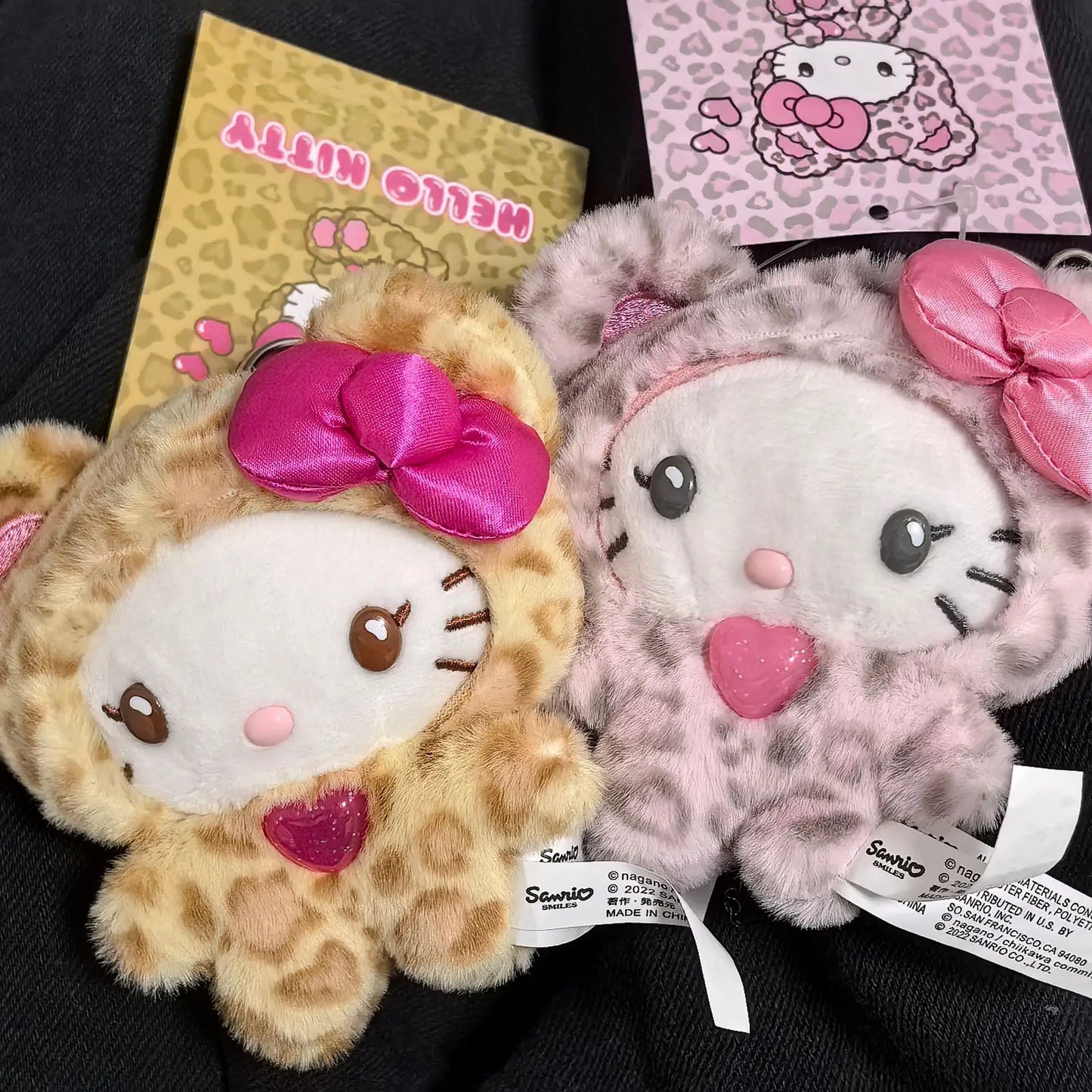 Ronski Ja Söpö Kawaii Leopardikisu – Pehmolelu Laukkuun Tai Lahjaksi