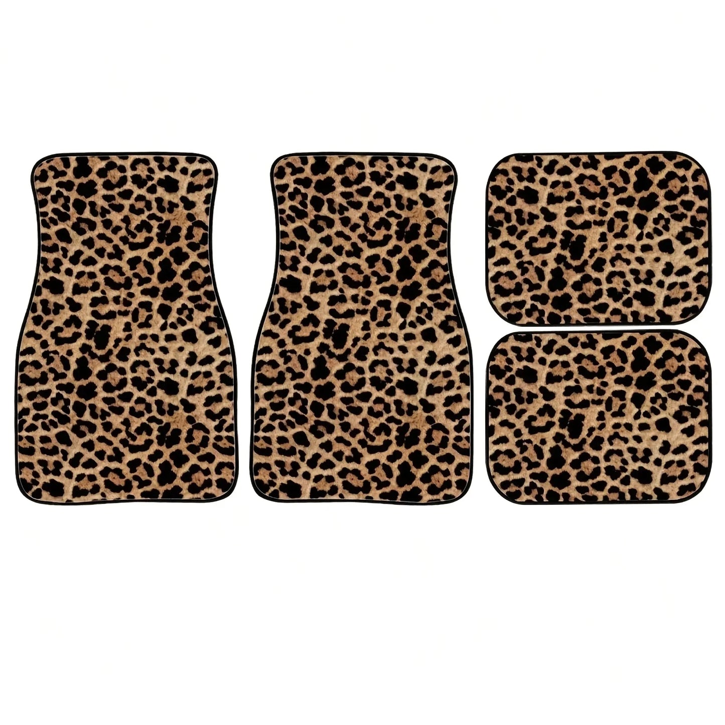 Leopardikuvioiset Auton Lattiamatot