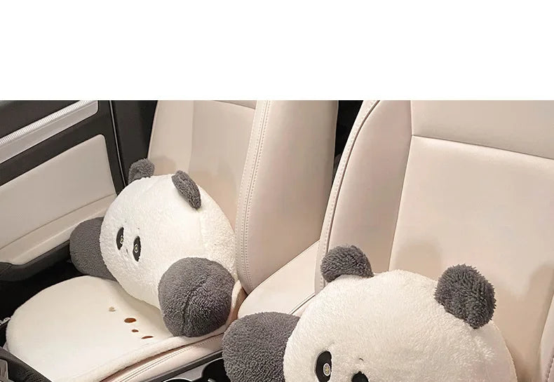 PLUSHQUEEN söpöilyä ilman leopardia AUTON PENKINSUOJASETTI
