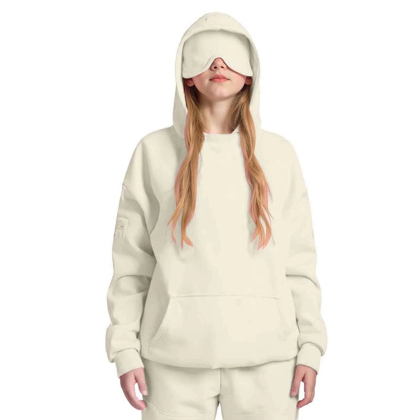 Rebel X 100 Naamattomat Naisten Plus Size Silmämaski-Huppari ja verkkarit