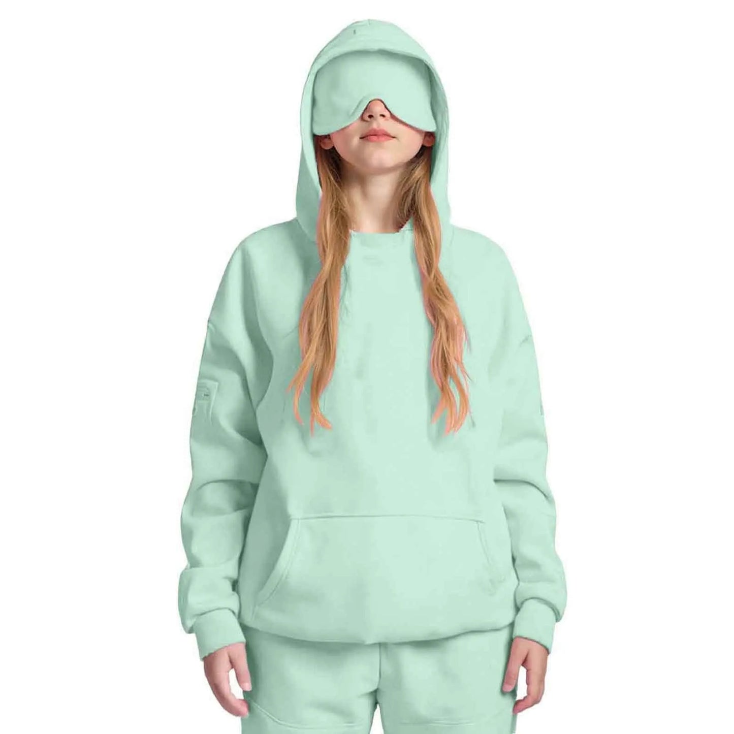 Rebel X 100 Naamattomat Naisten Plus Size Silmämaski-Huppari ja verkkarit