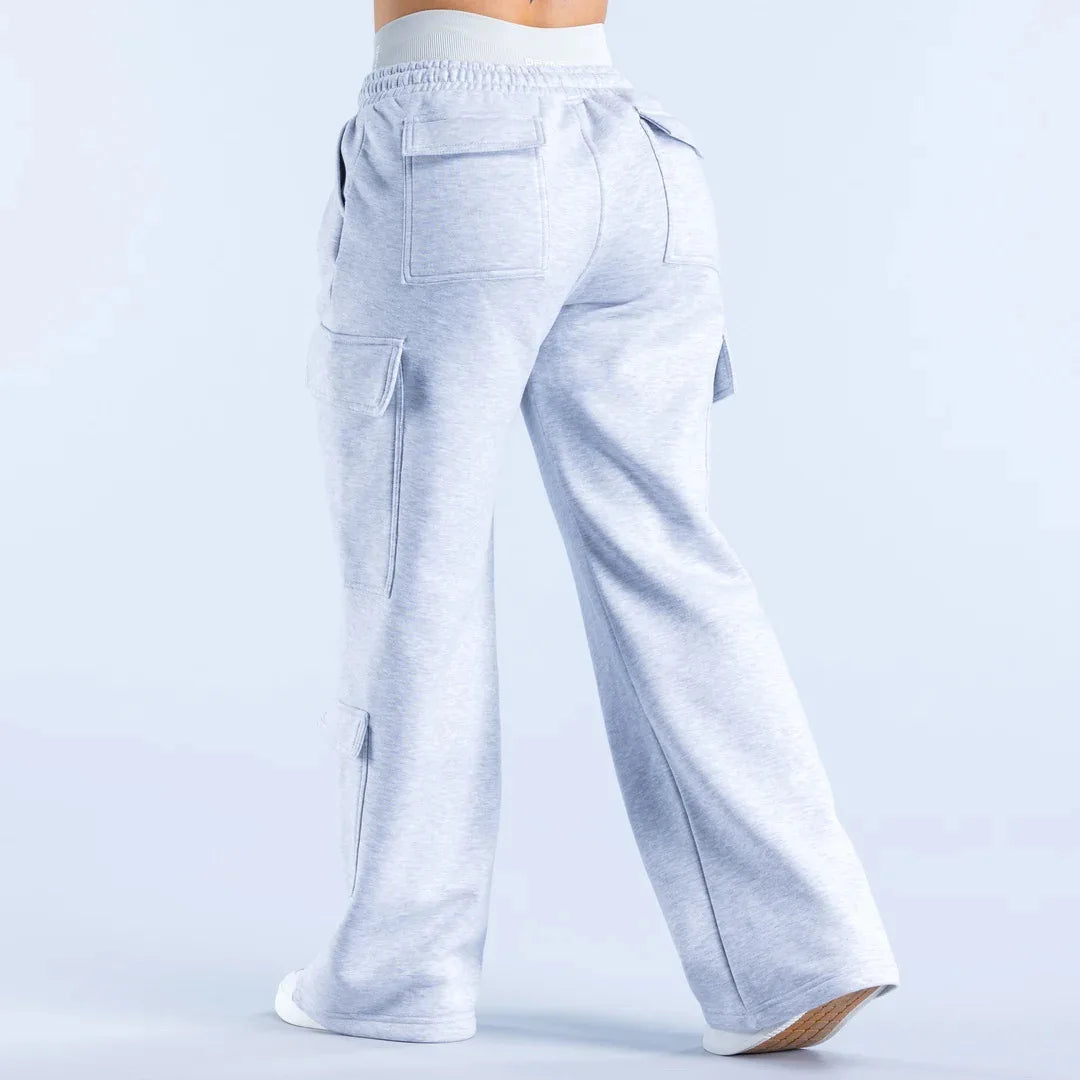 Rebel X 100 Naisten Ronskit Housut – Taskut, Wide Leg, Casual