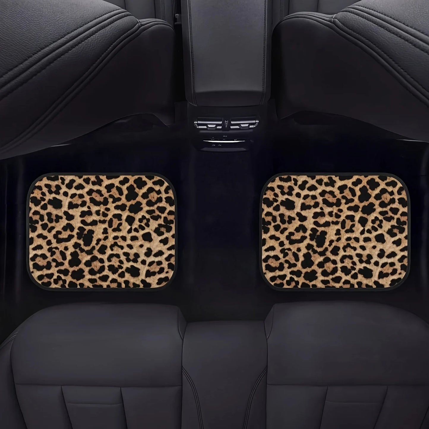 Leopardikuvioiset Auton Lattiamatot