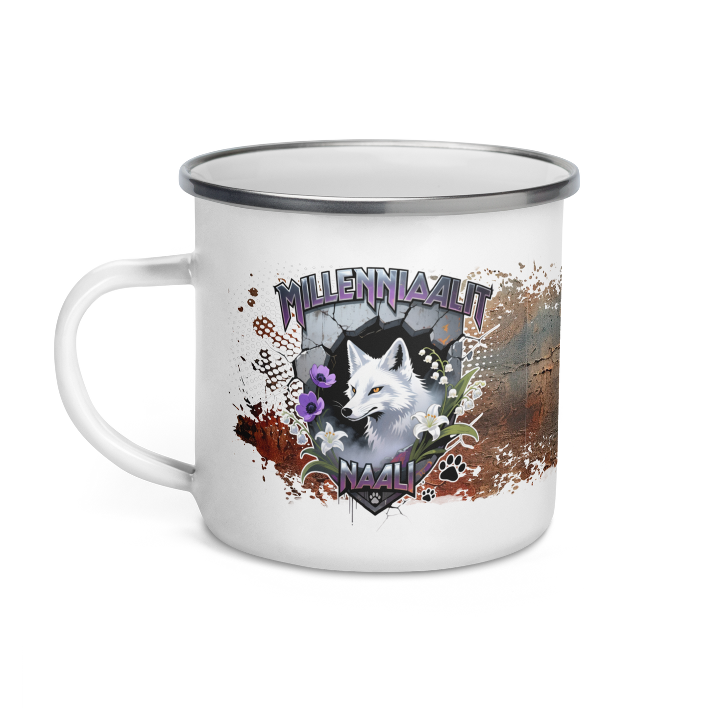 Milleniaalit sukupolvi – Naali  Enamel Mug