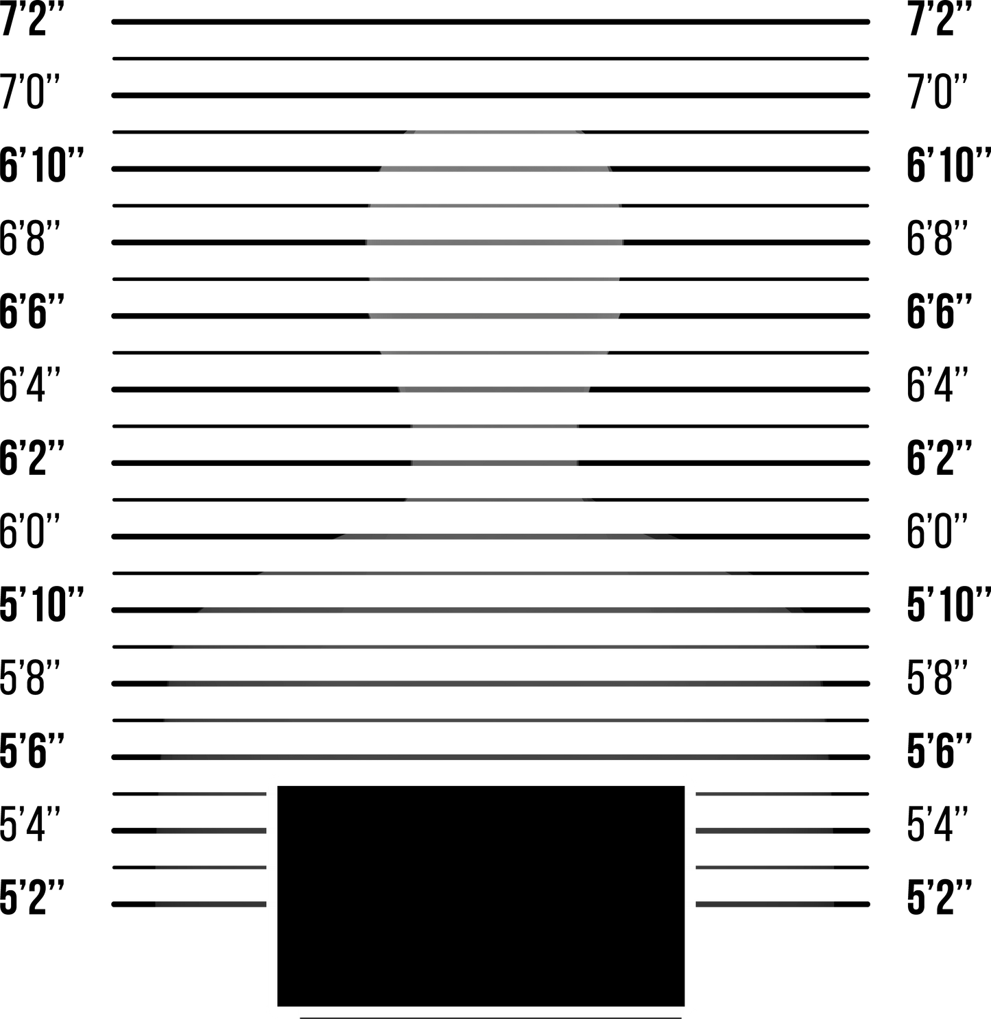 Pidätyskuva kovaa muovia  magneettikuvat from Lieto  – oma lärvi jääkaapin oveen! 4 Pcs