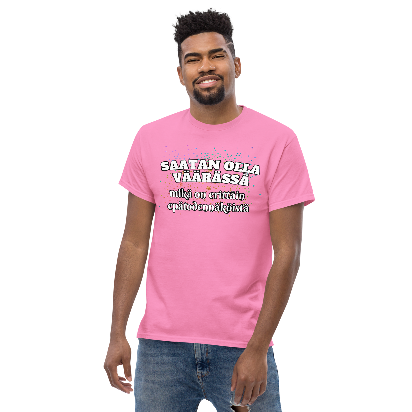 Men's classic tee - saatan olla väärässä