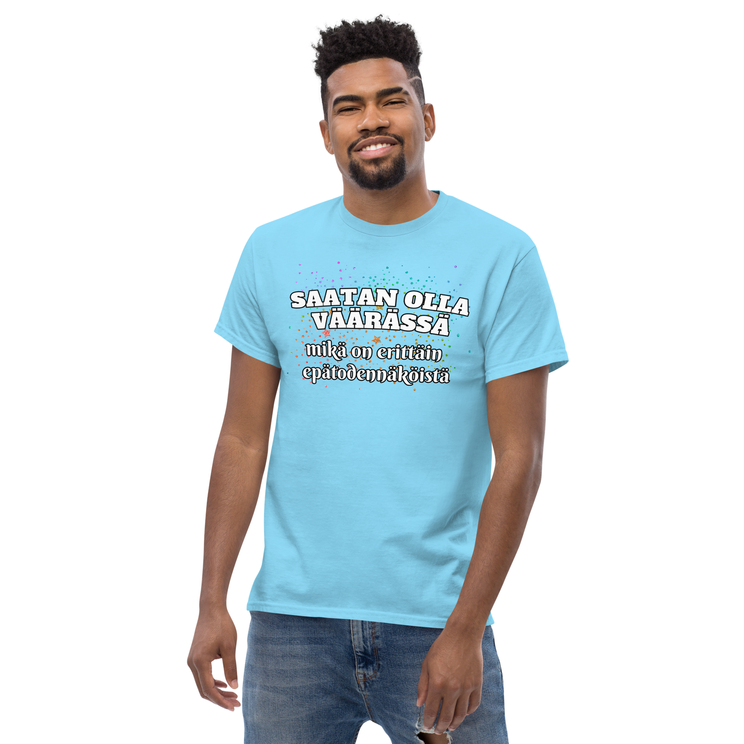 Men's classic tee - saatan olla väärässä