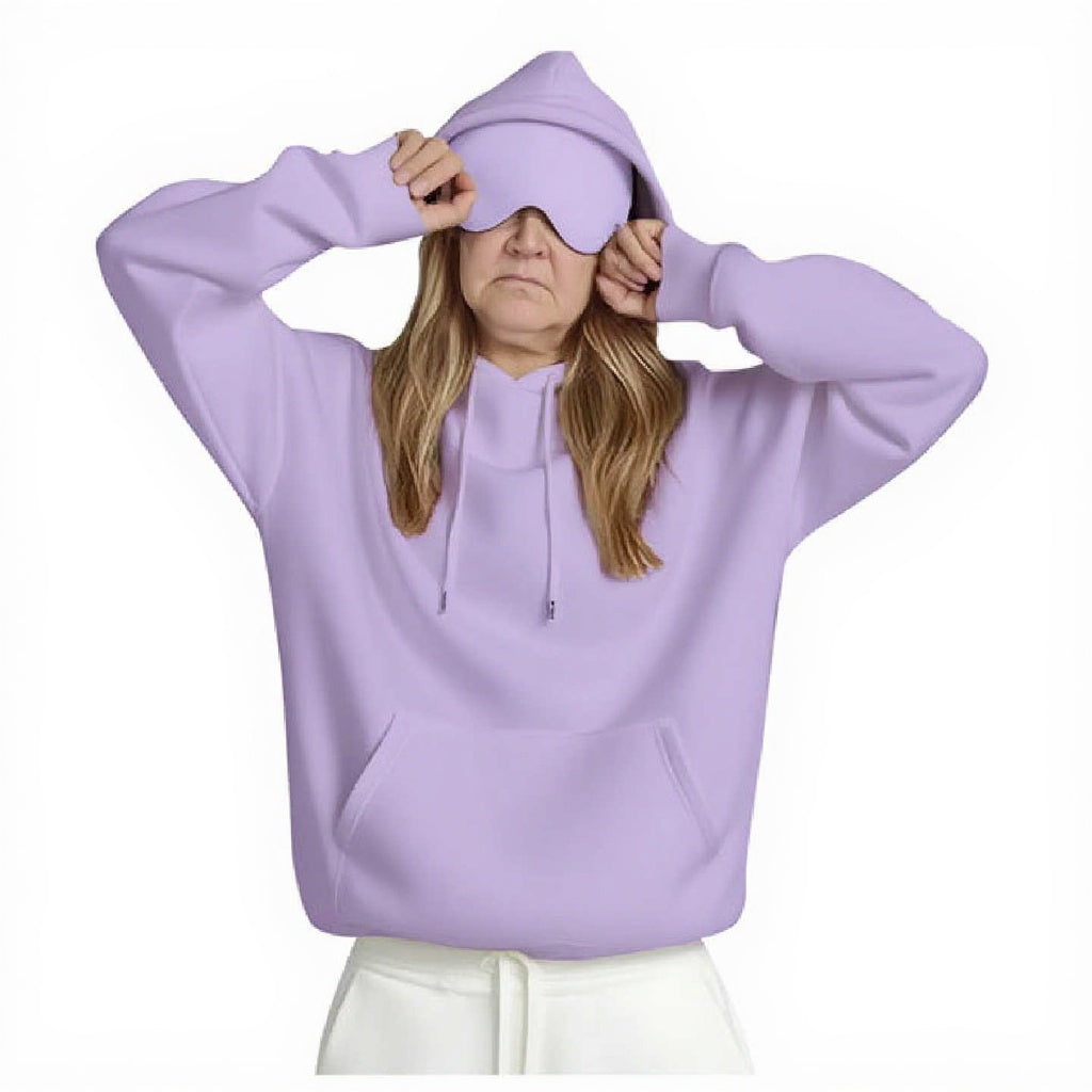 Rebel X 100 Naamattomat Naisten Plus Size Silmämaski-Huppari ja verkkarit
