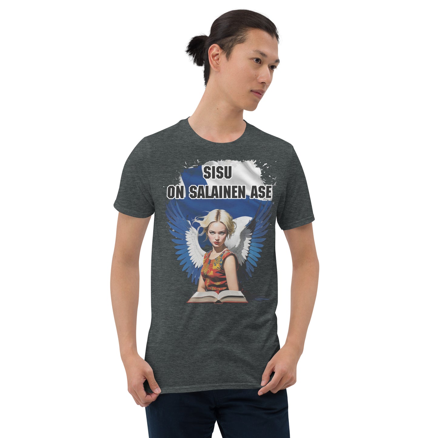 Short-Sleeve Unisex T-Shirt - sisu on salainen ase