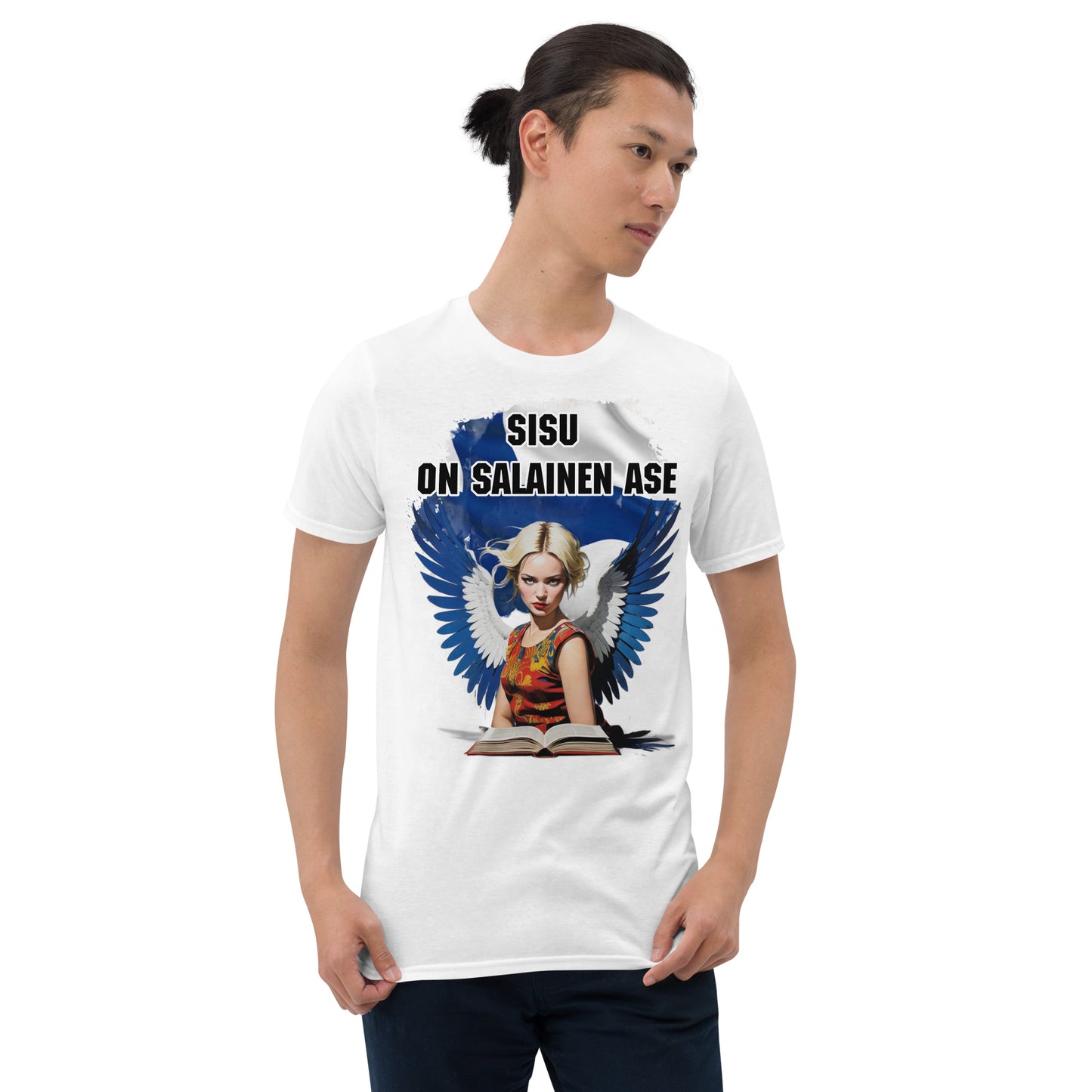 Short-Sleeve Unisex T-Shirt - sisu on salainen ase