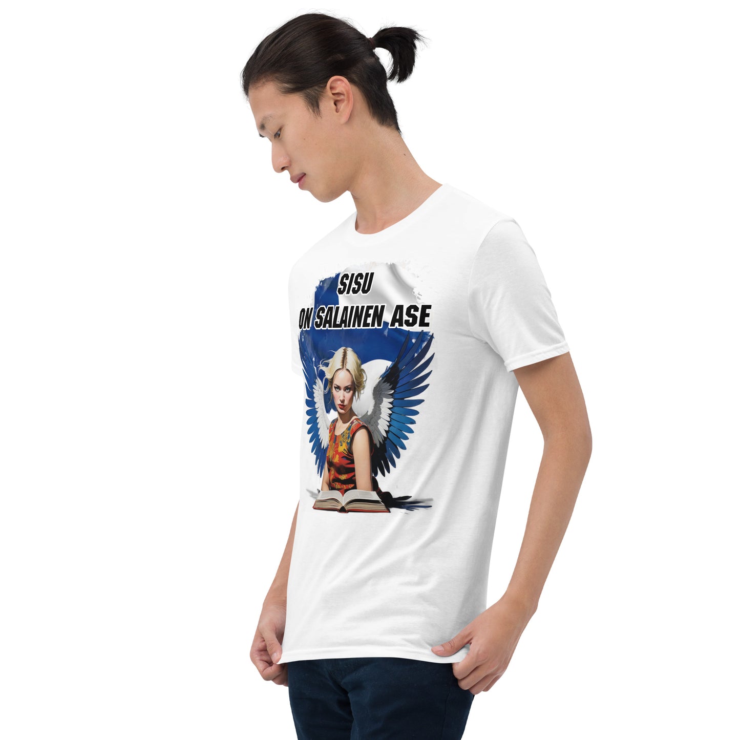 Short-Sleeve Unisex T-Shirt - sisu on salainen ase