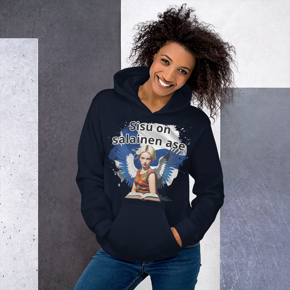 Unisex Hoodie - sisu on salainen ase