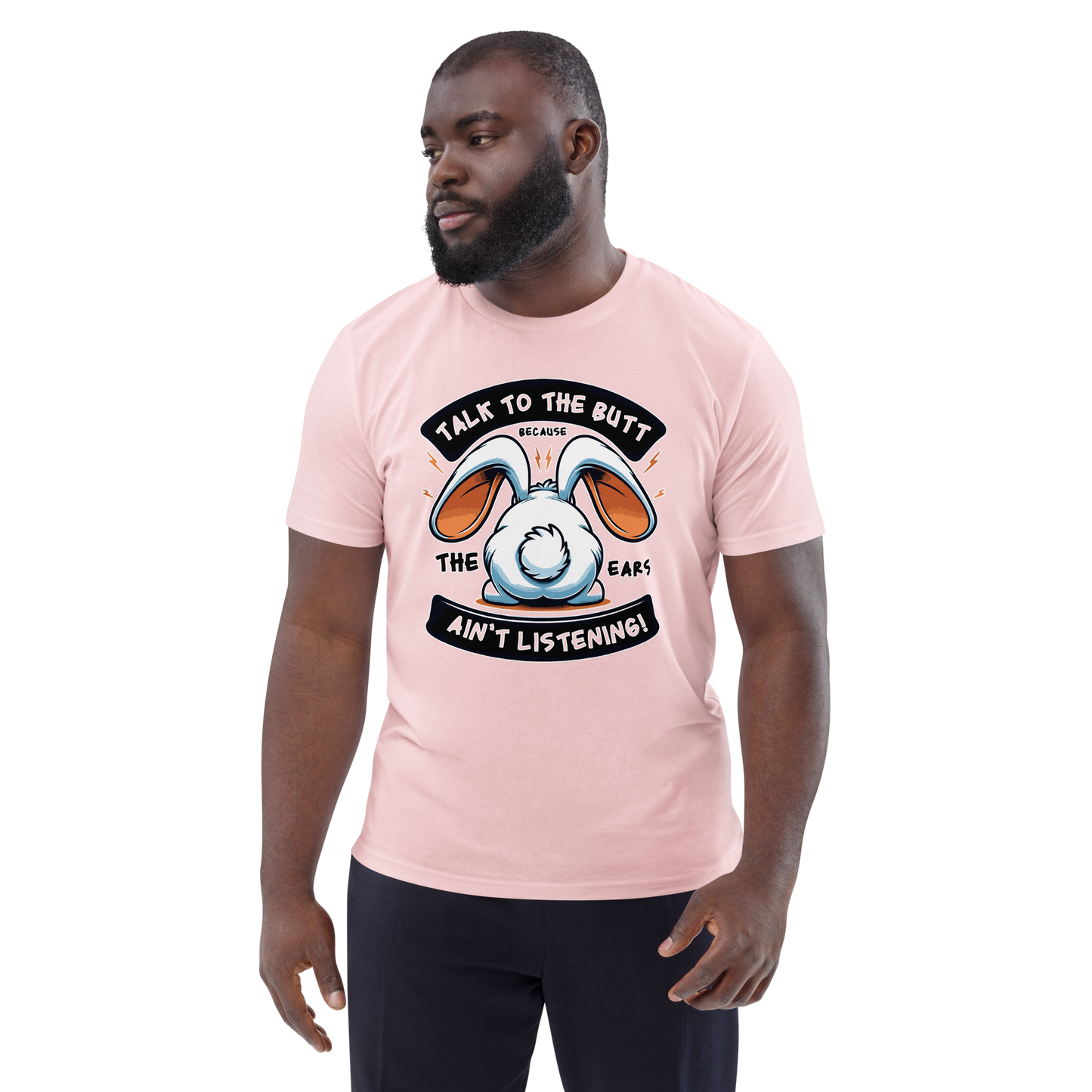 Unisex orgaaninen t-paita puhu pepulle