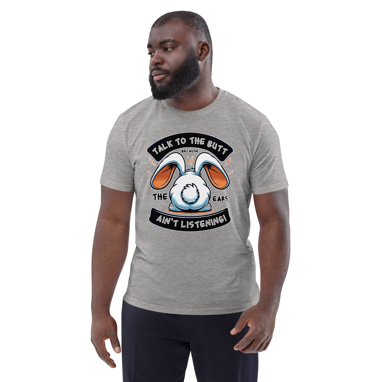Unisex orgaaninen t-paita puhu pepulle