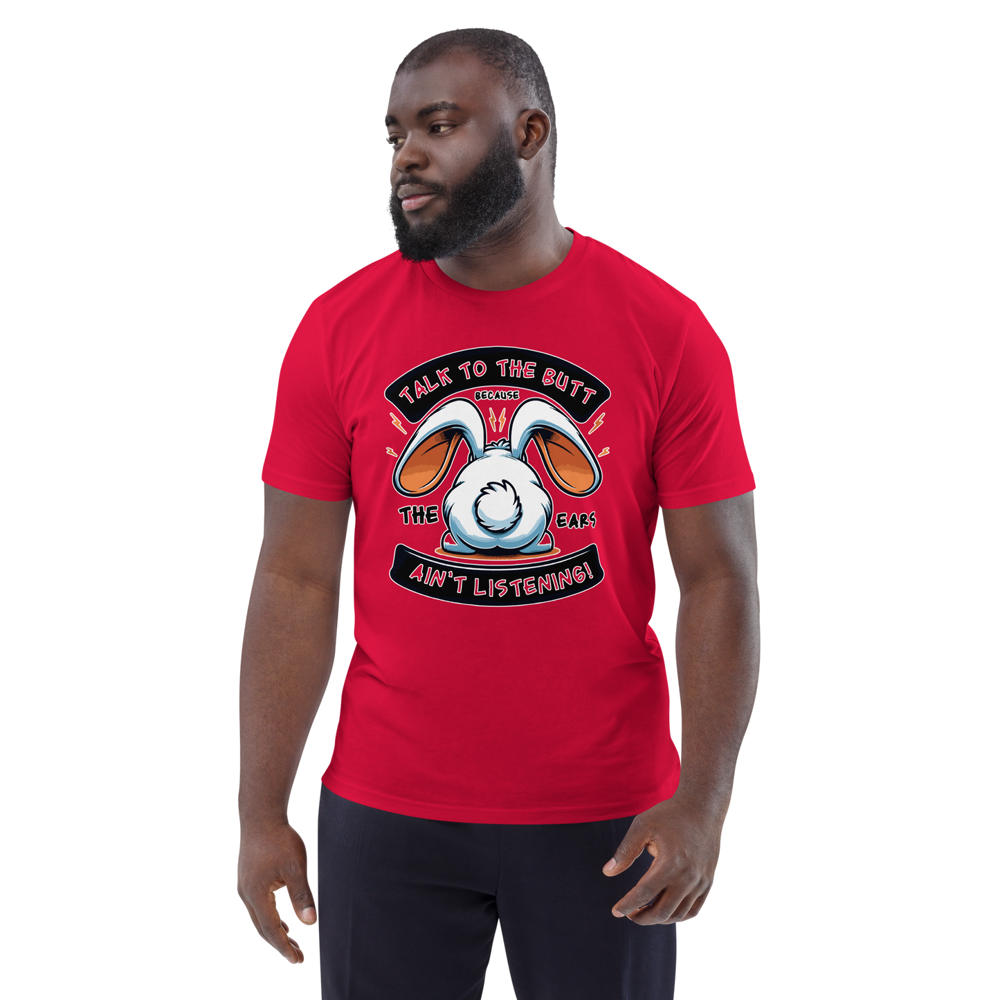 Unisex orgaaninen t-paita puhu pepulle