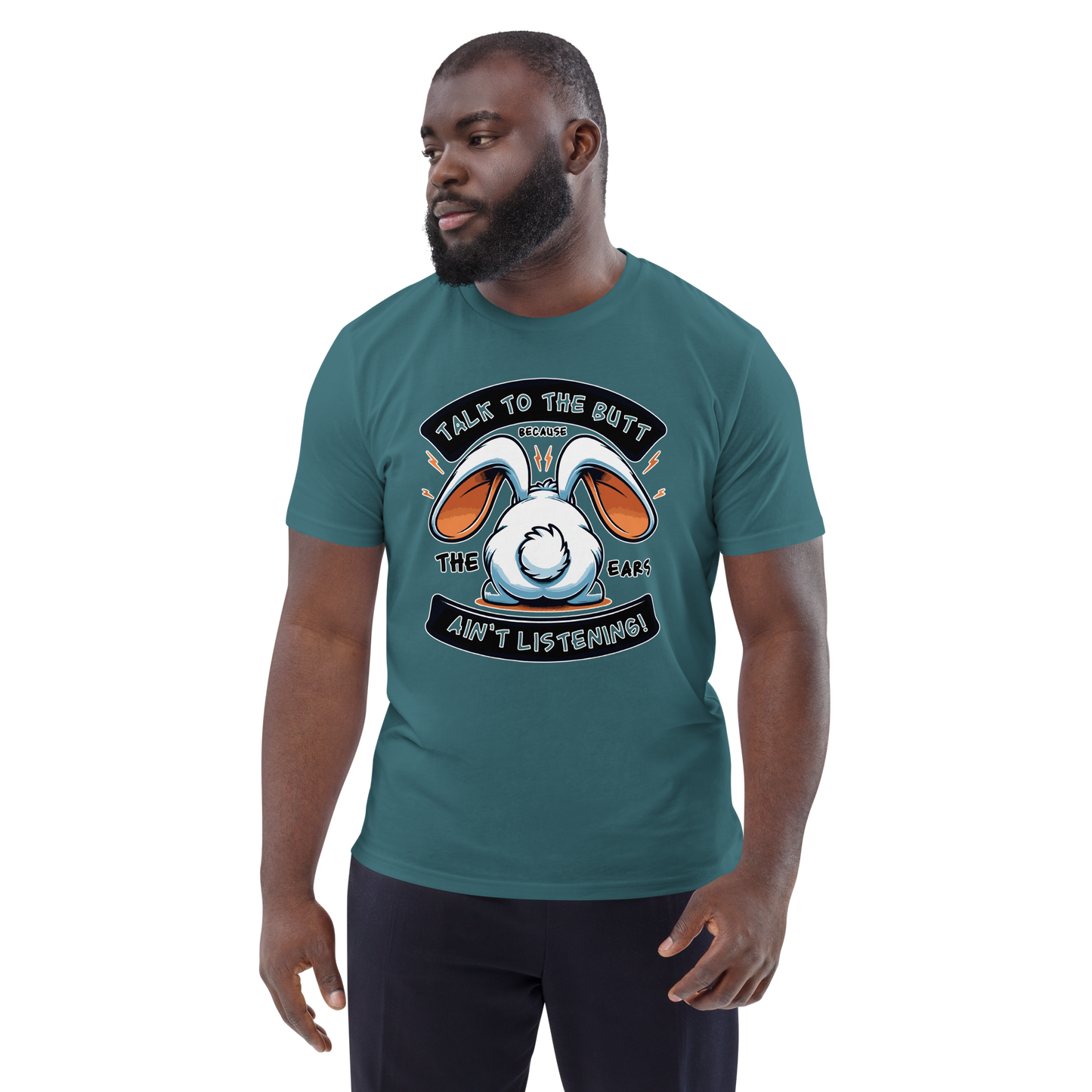 Unisex orgaaninen t-paita puhu pepulle