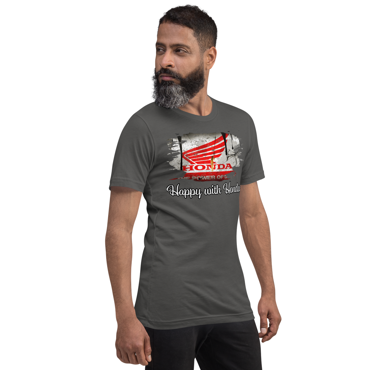 Unisex t-paita - happy with onda