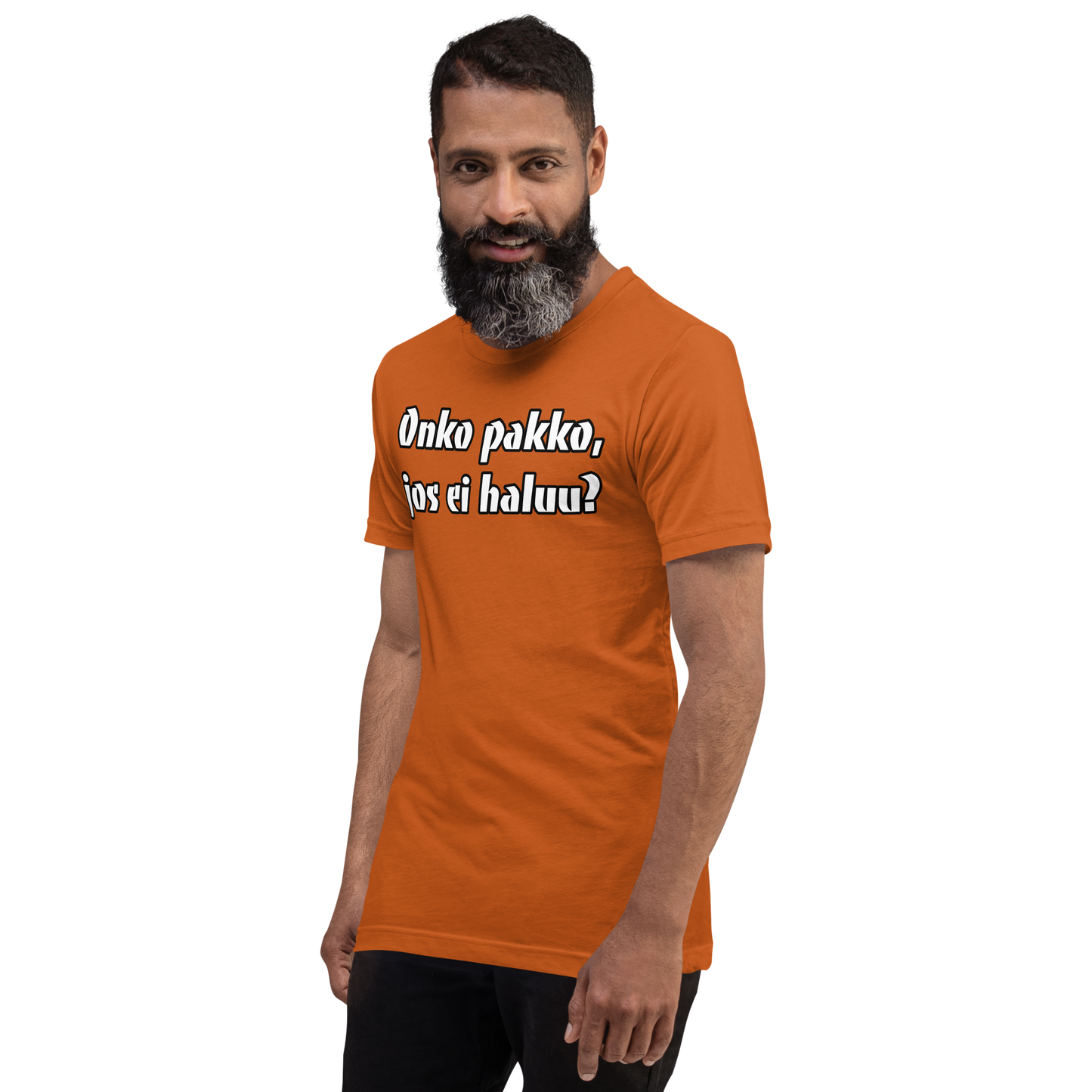 Unisex t-paita - onko pallko jos ei haluu