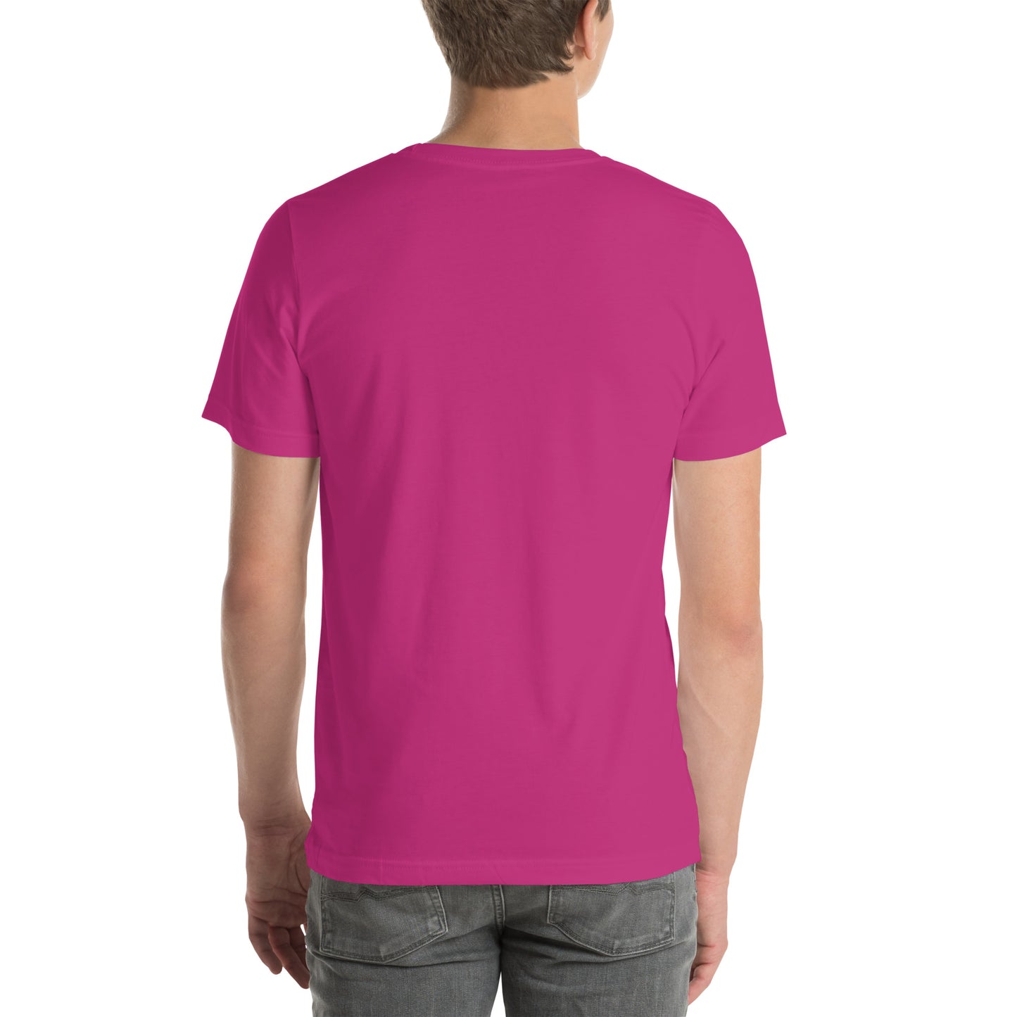 Unisex t-paita: oma teksti + en tarvitse terpiaa, jos vain saan neuloa